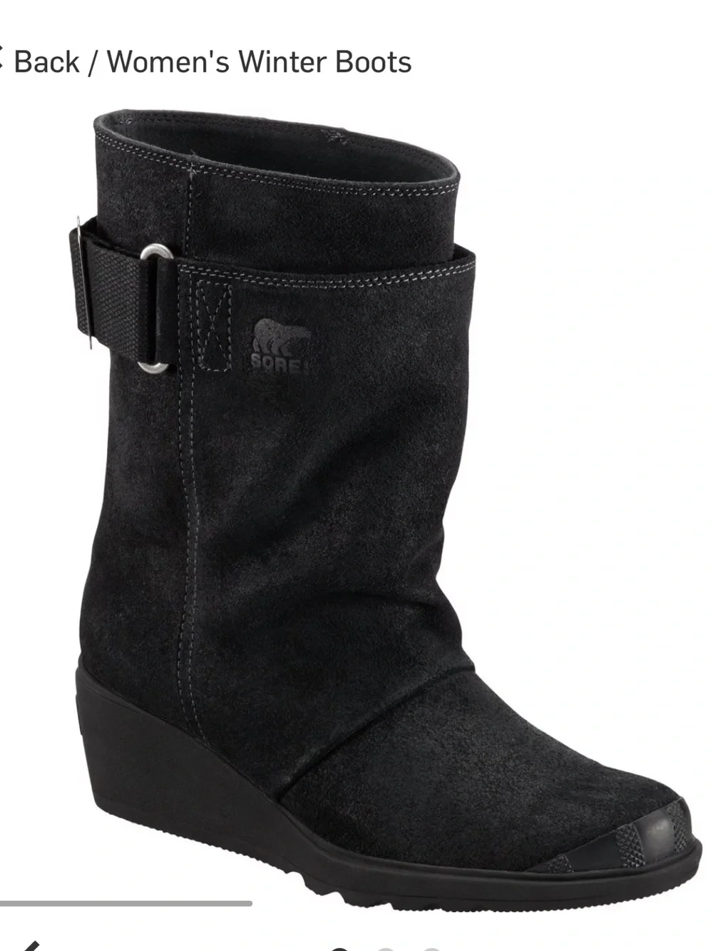 SOREL, Toronto, mid suede waterproof boot!!